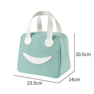 Термосумка для ланчу smile зелена M-5018GR