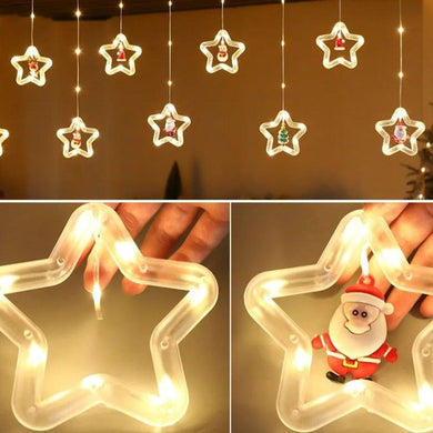 Гірлянда світлодіодна Зірки  M-9308