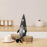 Іграшка Гном в темно-сірому ковпачку з бородою M-5625BL-1