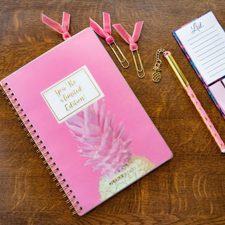 Блокнот A5 на спирали Ananas, арт STN0013