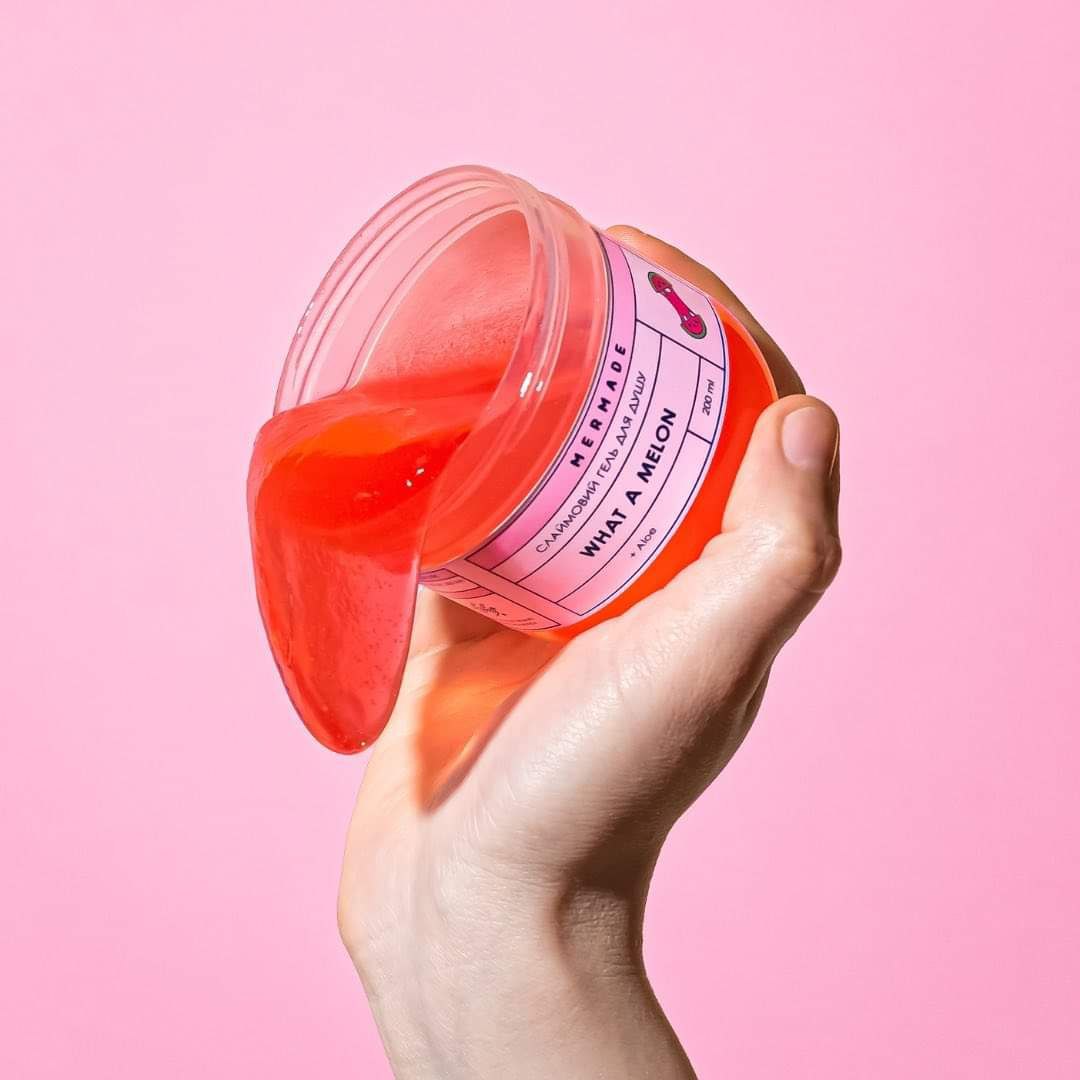 Слайм гель для душу MERMADE What a Melon 200 г