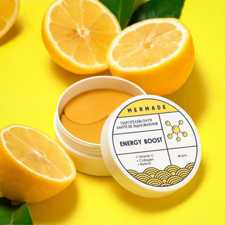 Вітамінізовані гідрогелеві патчі під очі MERMADE Energy Boost, 60 шт MRPAT002