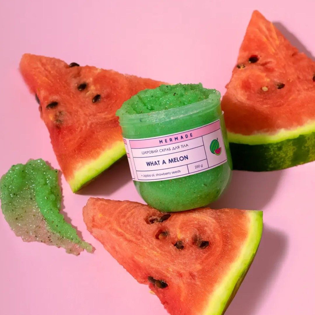 Цукровий скраб для тіла MERMADE What a melon 250 г