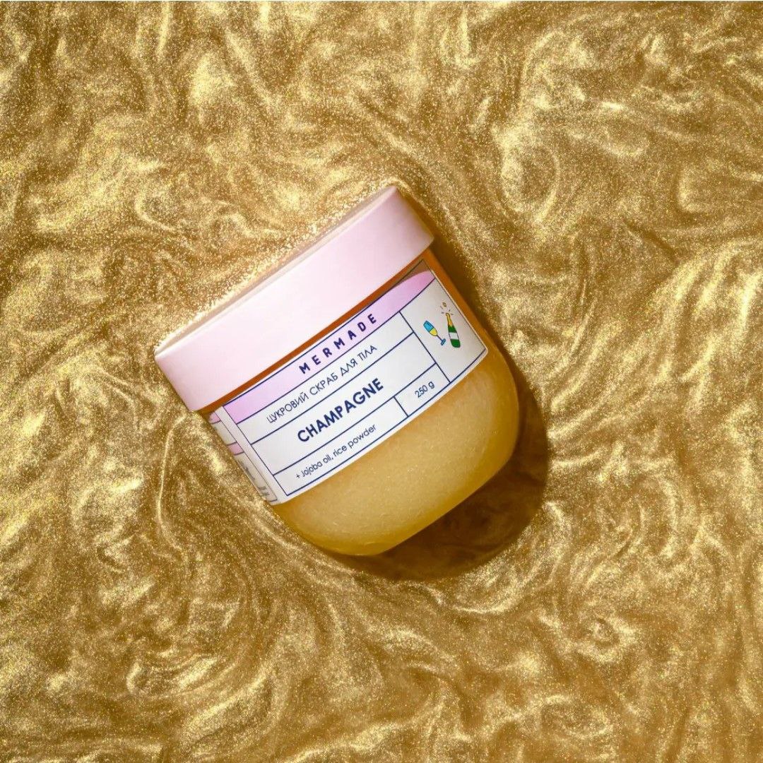 Цукровий скраб для тіла MERMADE Champagne 250 г