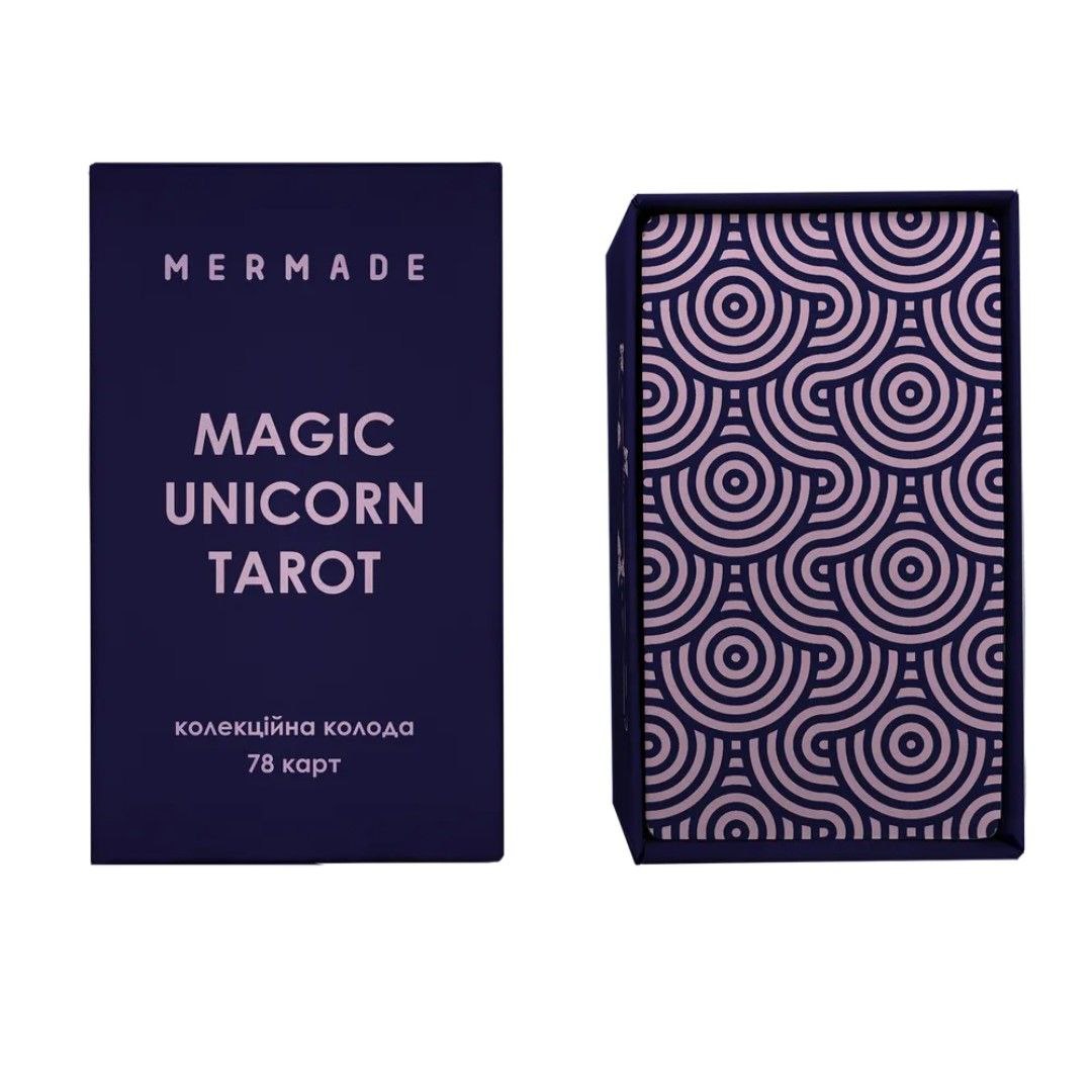 Лімітована колода карт ТАRО MERMADE Magic Unicorn Tarot
