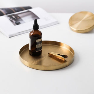 Таця декоративна GOLD маленька M-3098