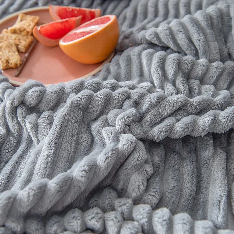 Плед сірий