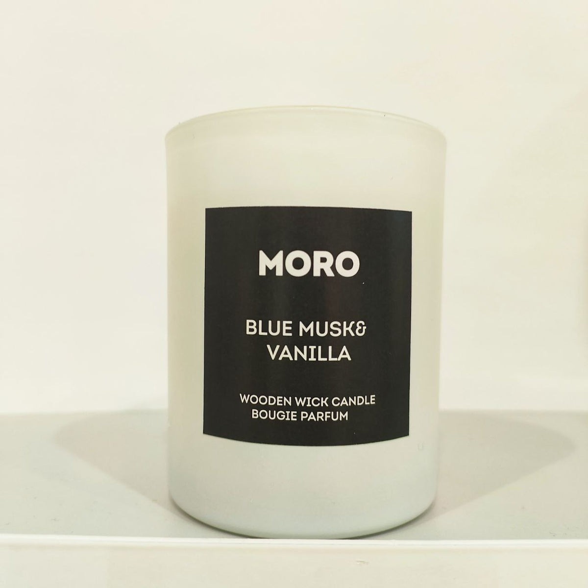 Свічка Moro Blue musk and Vanilla