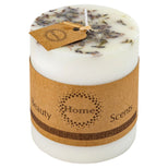 Свічка лаванда кругла M-2063PU-1