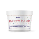 Кремова маска для обличчя з каоліном, скваланом і сферами MERMADE Party Cake 100г