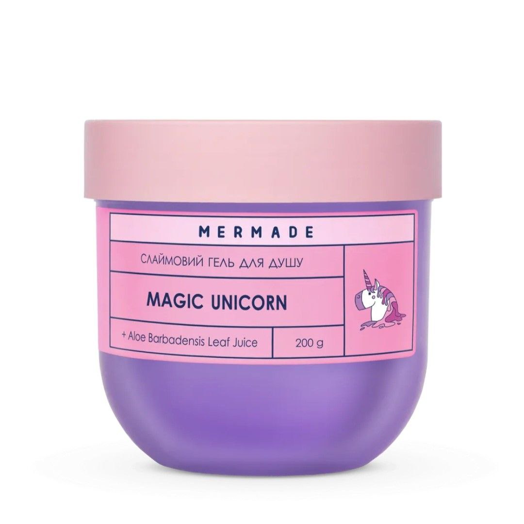 Слайм гель для душу MERMADE Magic Unicorn 200 г