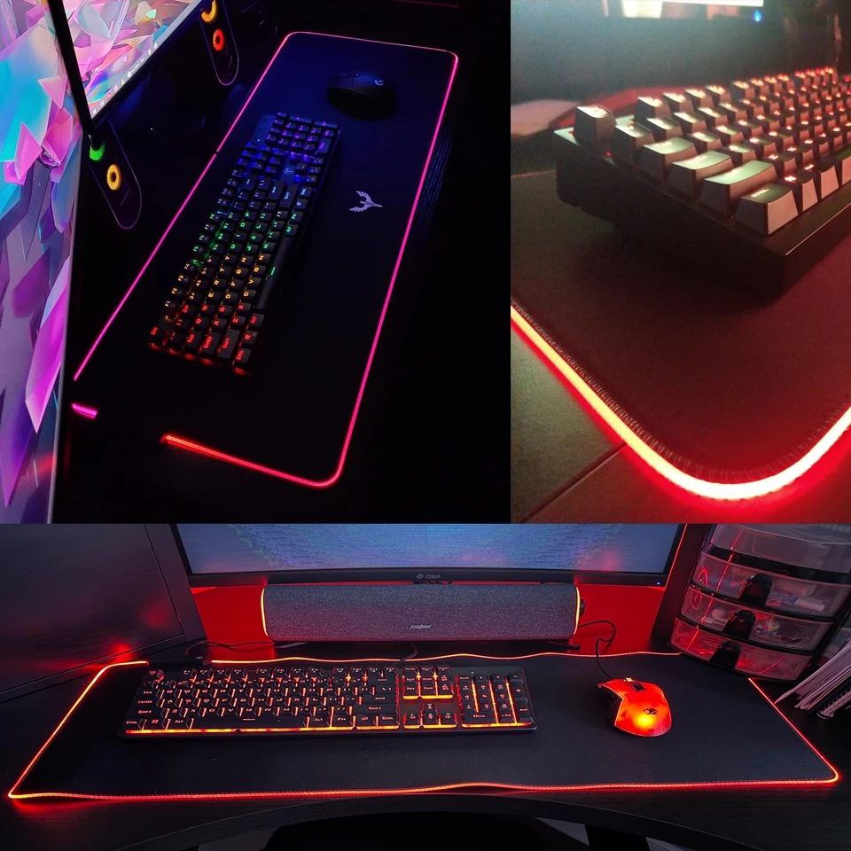 Килимок для мишки з RGB-підсвіткою