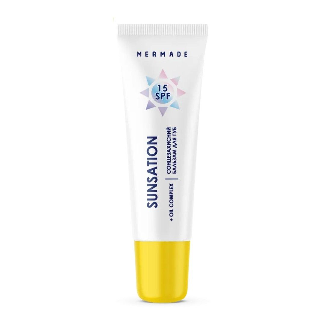 Сонцезахисний бальзам для губ MERMADE Sunsation SPF 15