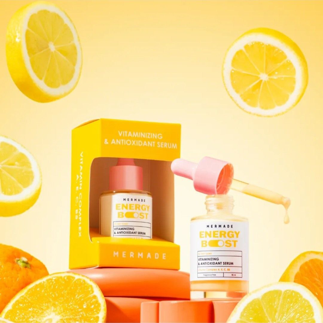 Вітамінізована сироватка для обличчя MERMADE Vitamin Complex А Е С В5 30 мл