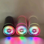 Портативний зволожувач повітря з кольоровою підсвіткою M-9567-BL