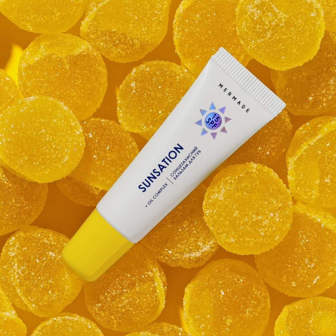 Сонцезахисний бальзам для губ MERMADE Sunsation SPF 15