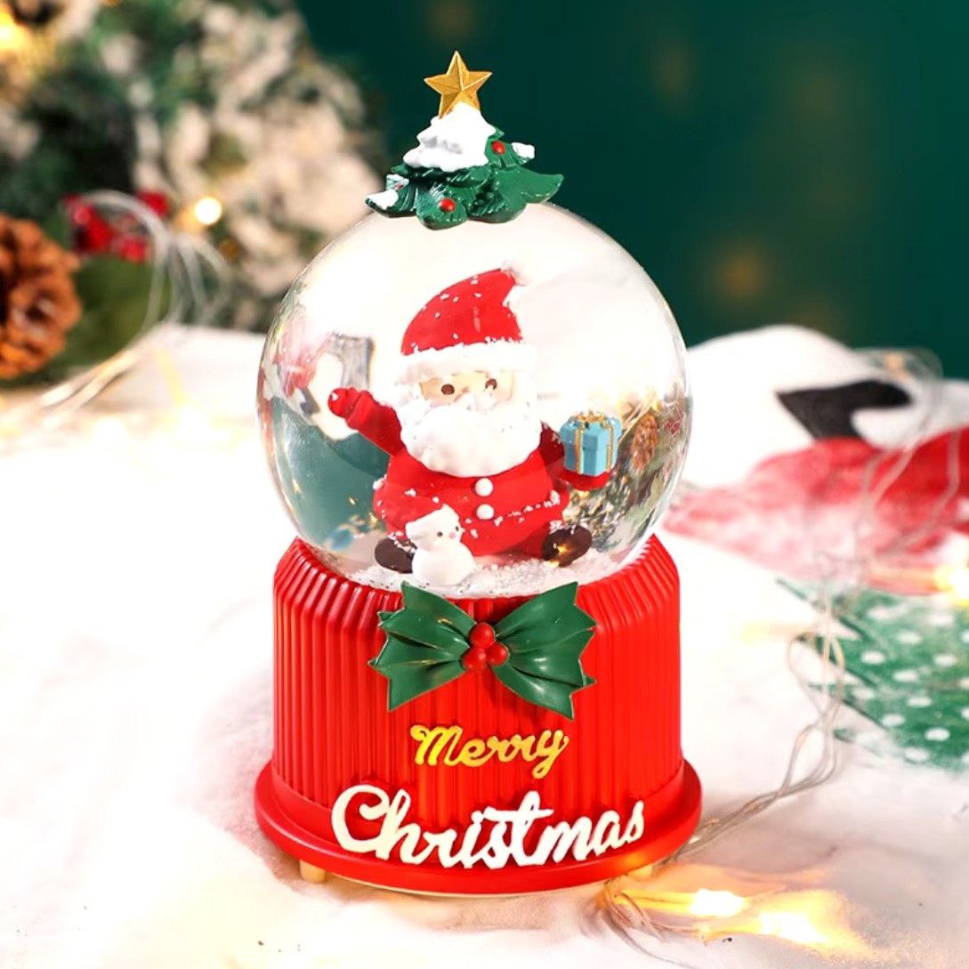 Велика снігова кулька Santa