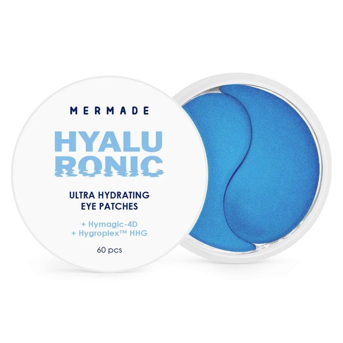 Зволожуючі гідрогелеві патчі під очі MERMADE 4D Hyaluronic Acid  Аnti-thirst technology 60 шт