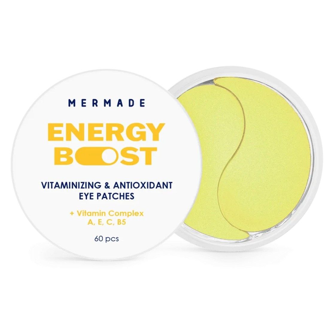 Вітамінізовані гідрогелеві патчі під очі MERMADE Vitamin complex A, E, C, B5 60 шт