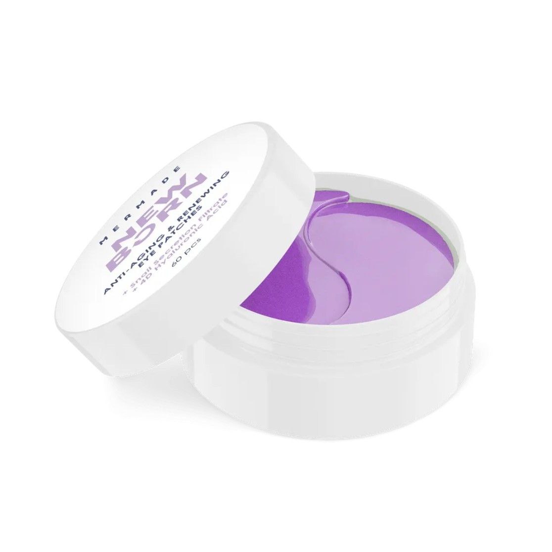 Омолоджуючі гідрогелеві патчі під очі MERMADE Snail Secretion Filtrate  4D Hyaluronic Acid, 60 шт