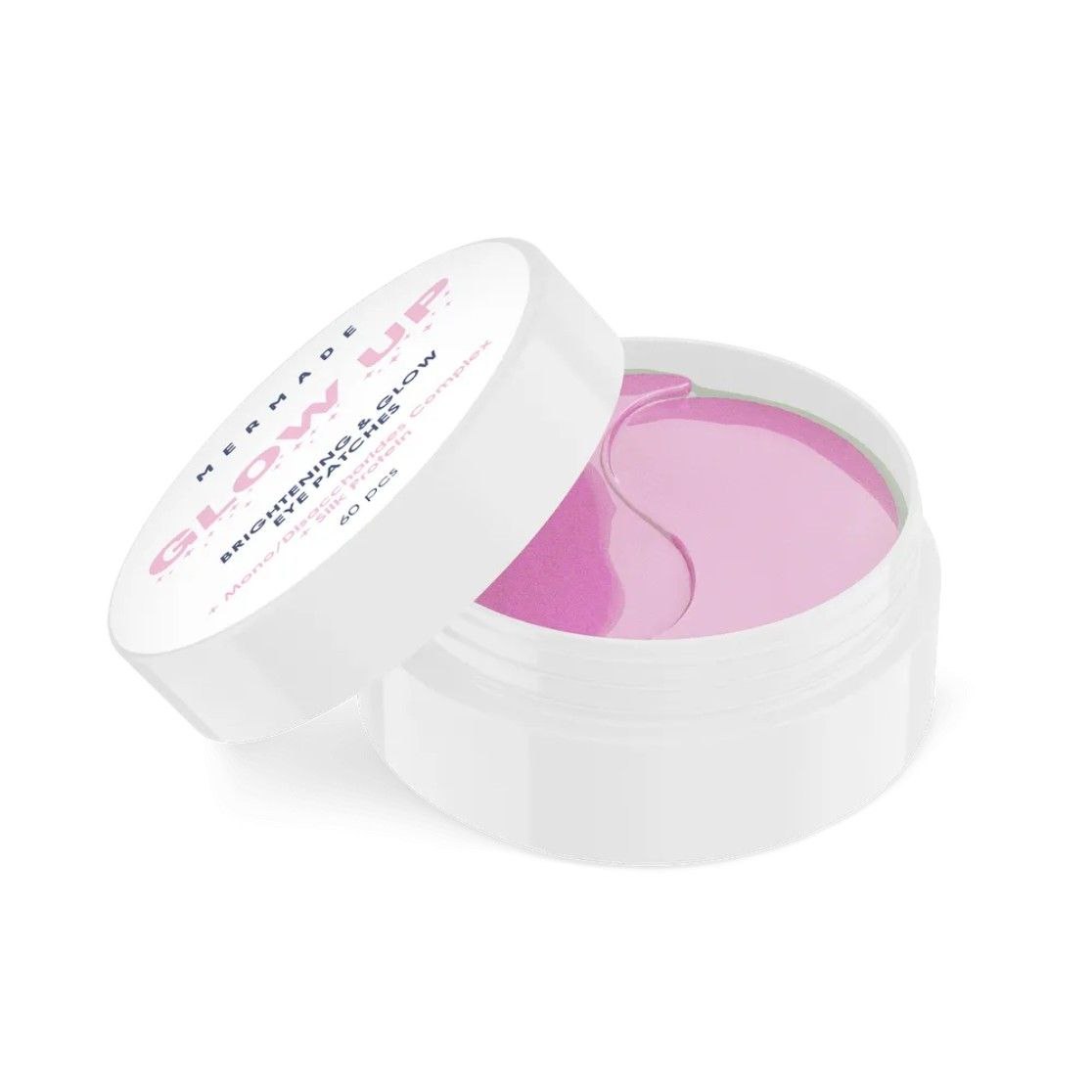 Освітлючі гідрогелеві патчі під очі MERMADE Silk protein та Mono- and Disaccharies complex 60 шт