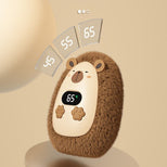 Плюшева грілка для рук біла M-9692W