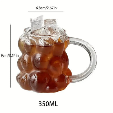 Кухоль скляний Виноград M-9699