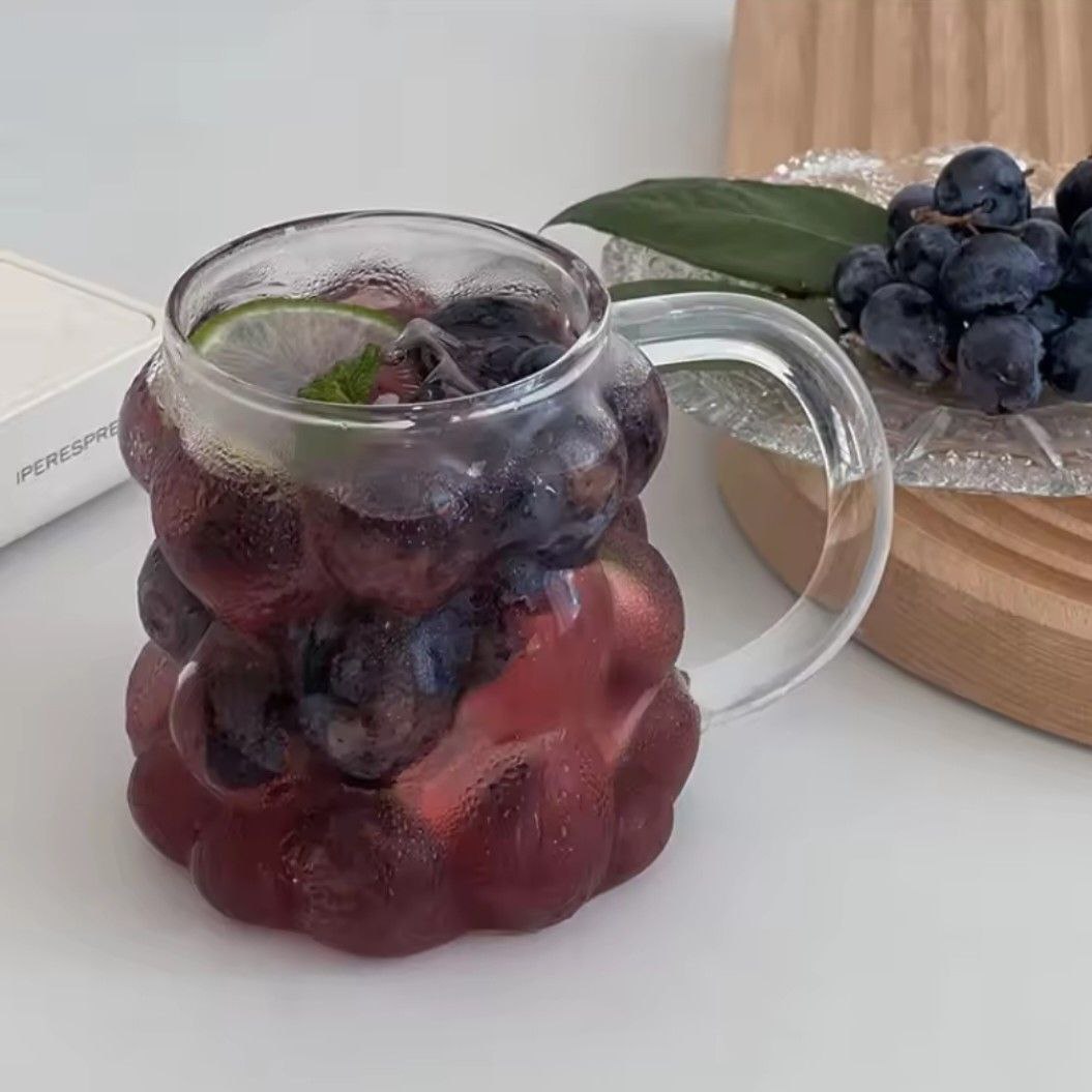 Кухоль скляний Виноград