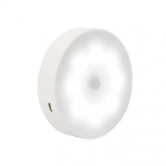 Круглий світильник із датчиком руху Холодний білий