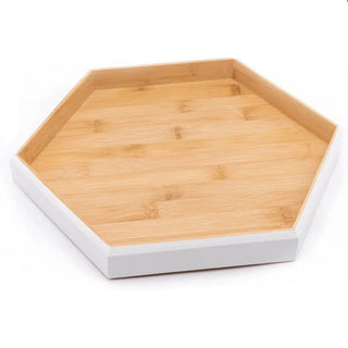 Таця дерев`яна шестикутна M-9724M