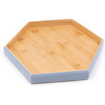 Таця дерев`яна шестикутна M-9724M