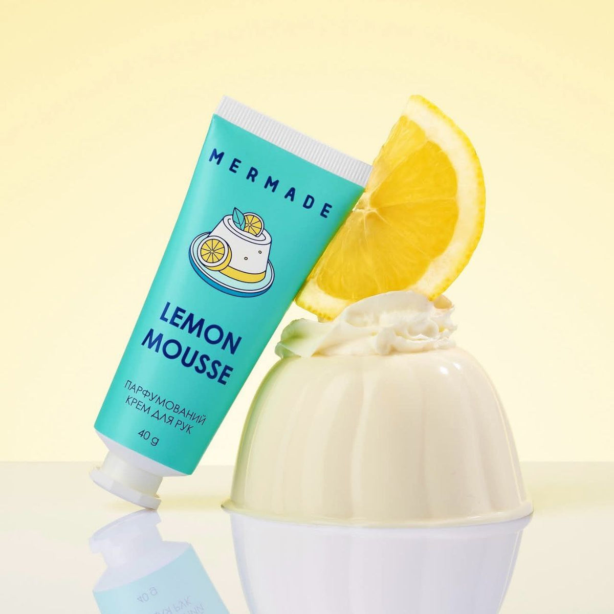 Парфумований крем для рук MERMADE Lemon Mousse 40 г