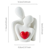 Статуетка для пар Red Heart біла