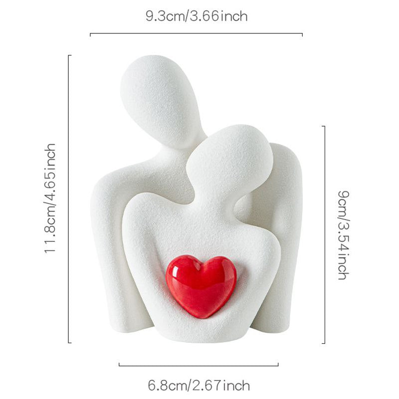 Статуетка для пар Red Heart біла
