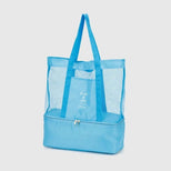 Літня сумка з термо-відділенням Блакитна M-9762B