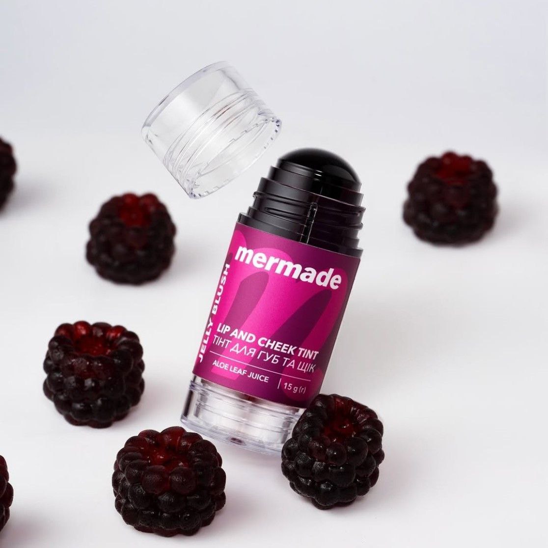 Тінт для губ і щік MERMADE Jelly Blush 15 г