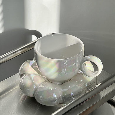 Керамічна чашка Хмаринка Біла M-9772W