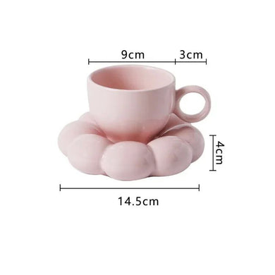 Керамічна чашка Хмаринка Рожева M-9772P