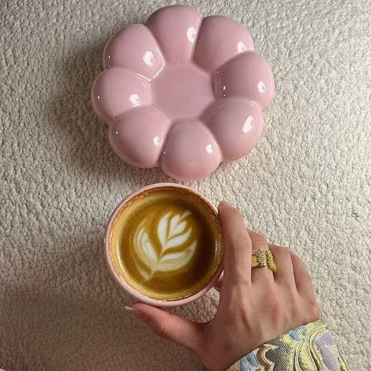 Керамічна чашка Хмаринка Рожева