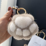 Брелок Лапка Коричневий M-9823BR