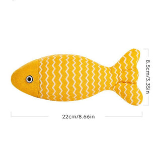 М`яка іграшка для котів жовта M-9811Y