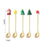 Набір новорічних ложок 6 шт M-9946-3