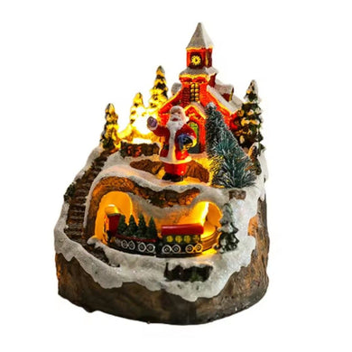 Новорічна карусель Санта M-9931