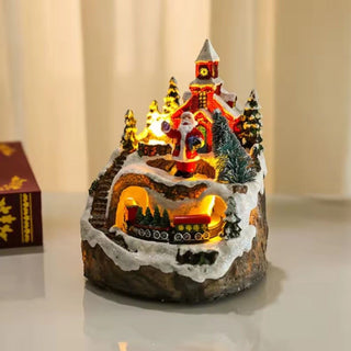 Новорічна карусель Санта M-9931