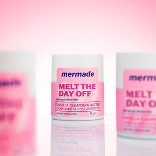 Гідрофільний баттер для очищення шкіри обличчя MERMADE Melt the day off 45 г