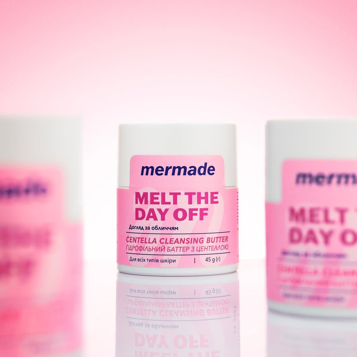Гідрофільний баттер для очищення шкіри обличчя MERMADE Melt the day off 45 г