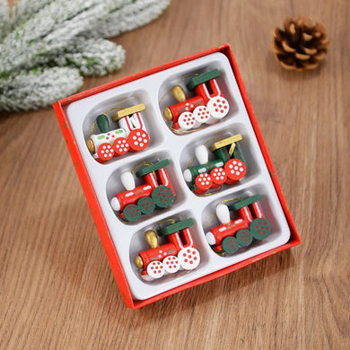 Набір новорічник паровозів M-9933