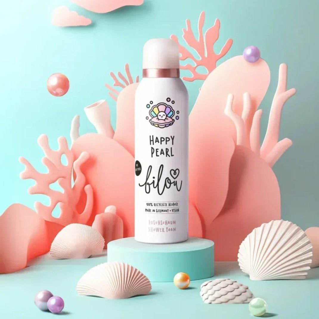 Пінка для душу Bilou Happy Pearl 200 мл