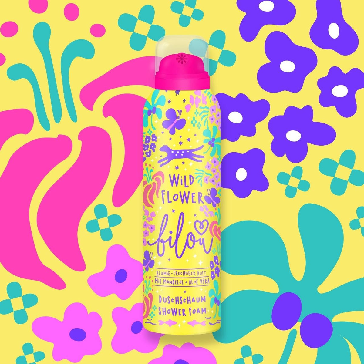 Пінка для душу Bilou Wild Flower 200 мл